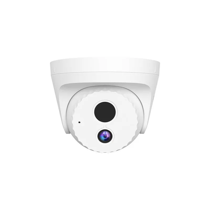 La IC7-PRS es una cámara de 4MP (2560*1440) lente de 4.0 mm - POE visión nocturna infrarroja, detección de movimiento y captación de audio remota