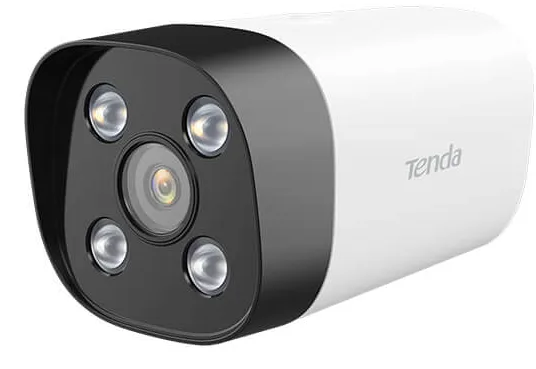 Cámara formato bala con lente optico de 4MP (2560 * 1440) de alto rendimiento en interiores y exteriores - permite uso de NVR y mediante app, POE