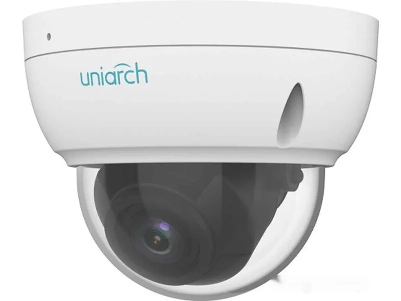 Cámara IP Domo Uniarch (IPC-D312-APKZ) 2MP / Lente Motorizado 2.8-12mm / Micrófono Embebido / MicroSD 128 GB / IR 50m / Human Body Detection / IP67