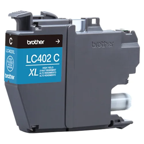 Cartucho de tinta Brother LC402XLC cyan