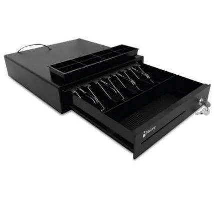Cajón de Dinero Nextep NE-515 - Negro, Acero, 8, 5