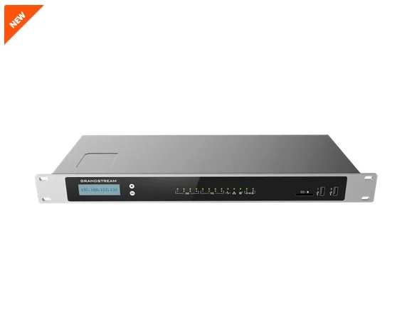 Conmutador IP para hasta 2000 usuarios y 300 llamadas simultaneas - 4 FXS, 4FXO, Plataforma de conferencias y reuniones, WAVE, GDMS Grandstream 2500