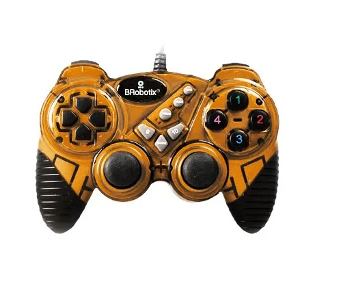Control para Juegos Rumblepad BROBOTIX 751899C - Gamepad, PC, Analógico/Digital, 10 botones, Alámbrico
