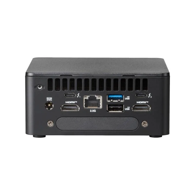 Mini PC ASUS NUC 13 PRO RNUC13ANHI500001I procesador Intel Core i5-1340P. NO INCLUYE RAM - SSD - OS - DDR4-3200 SO-DIMM, Max. 32GB x 2, M.2 2280 PCIe