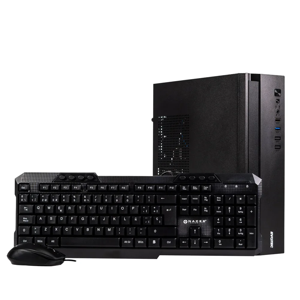 PC EVOTEC INTEL i5-12400 - 16GB, SSD 480GB, WIN 11 PRO PRUEBA 480 GB SSD EV-i512-VERTEC
