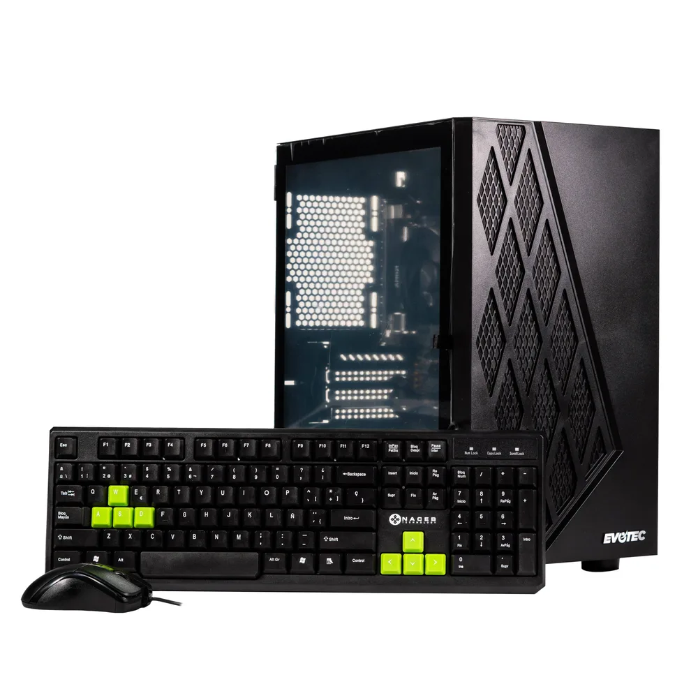 PC Gamer Evotec Amd Ryzen 5 5600GT - 16GB, SSD 480GB, Win 11 Pro Prueba 480 GB SSD EV-R556GT-VERTEC