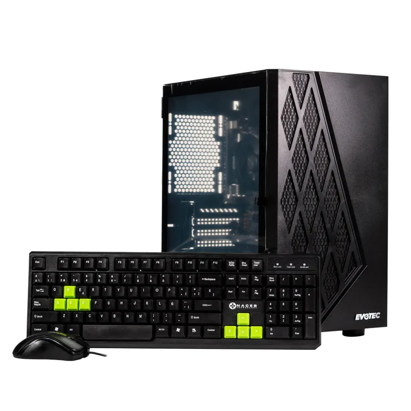 PC Gamer Evotec Amd Ryzen 5 5600GT - 16GB, SSD 480GB, Win 11 Pro Prueba 480 GB SSD EV-R556GT-VERTEC
