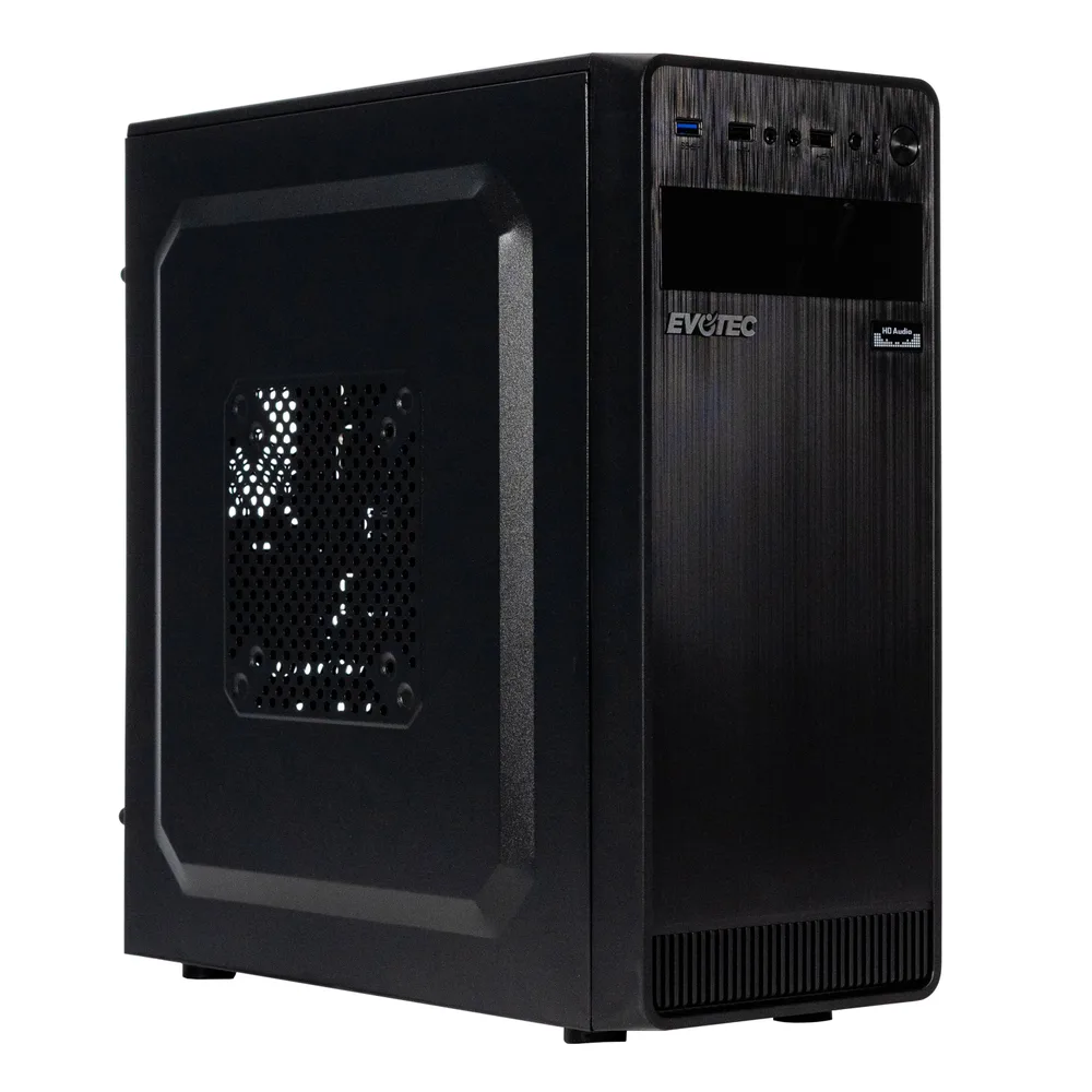 Computadora EVOTEC AMD Ryzen 5 5600 GT - 8GB, SSD 480GB, KIT Teclado Mouse, Win 11 PRO prueba Vertec AMD Ryzen 5 5600GT-01 480 GB SSD EV-RZN560-VERTEC