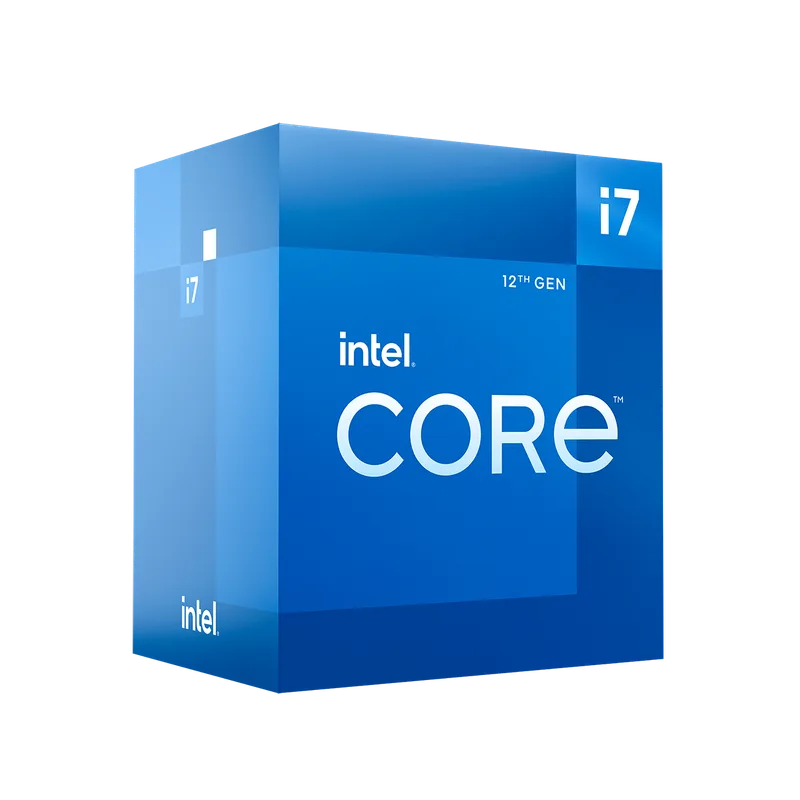 Procesador Intel Core i7-12700 2.10 GHz - 8 núcleos, Socket LGA 1700, 25 MB Cache con Gráficos UHD 770 y Disipador. (MBCHIPSET 600) BX8071512700