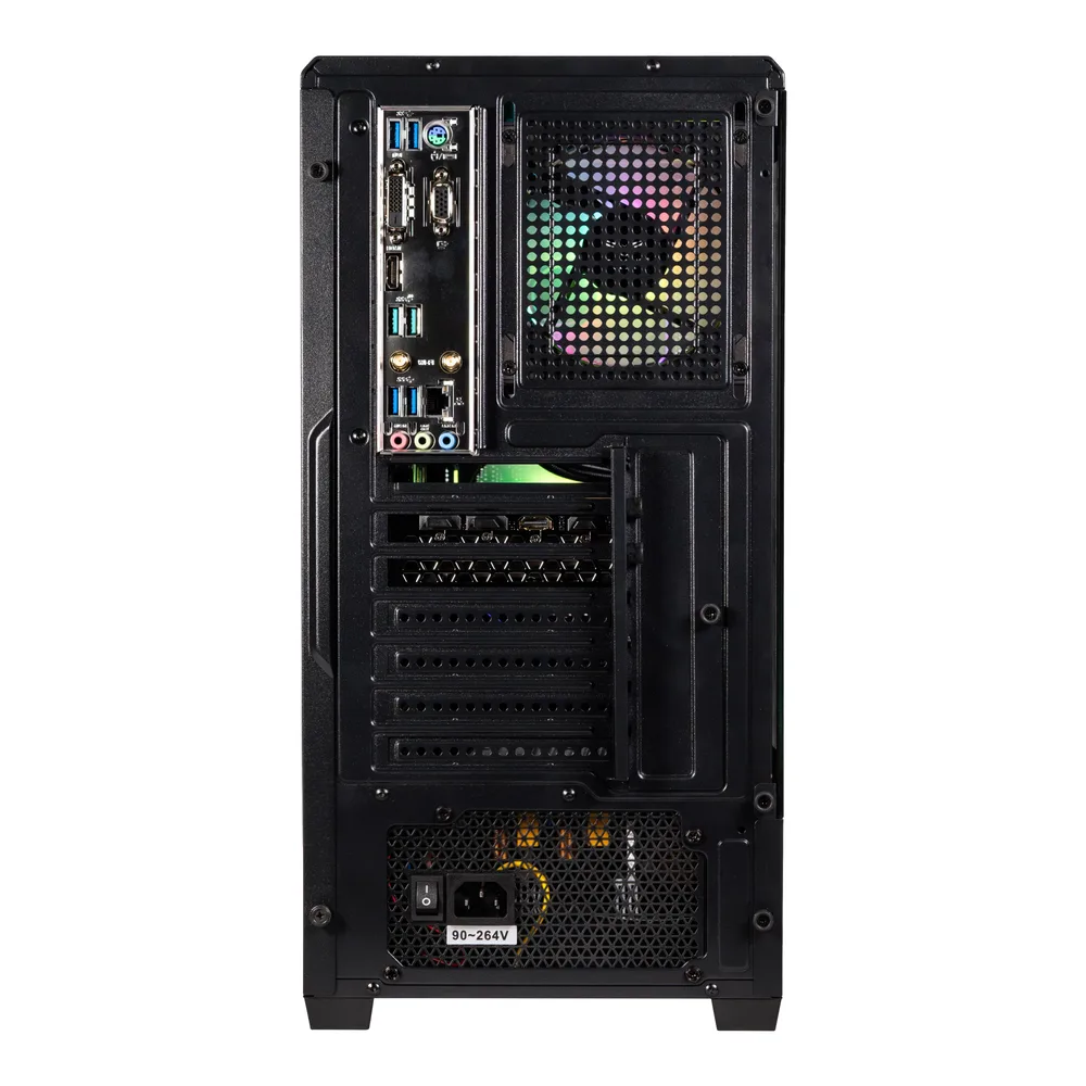 Computadora Gamer NACEB AMD RYZEN 5 5500 - RX 7600, 32GB, 1TB, 1000W 80+GOLD, Enfriamiento 240MM, WIFI, WIN 11 PRO PRUEBA Naceb Technology 1 TB SSD