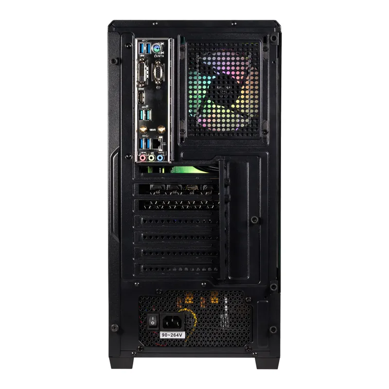 Computadora Gamer NACEB AMD RYZEN 5 5500 - RX 7600, 32GB, 1TB, 1000W 80+GOLD, Enfriamiento 240MM, WIFI, WIN 11 PRO PRUEBA Naceb Technology 1 TB SSD