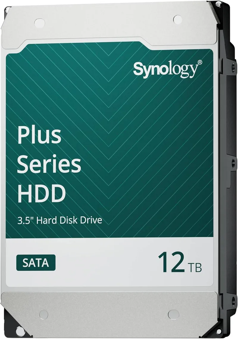 Synology HAT3310-12T Disco duro 12TB 7200RPM Serie Plus Discos Duros Especializados para NAS 12 TB