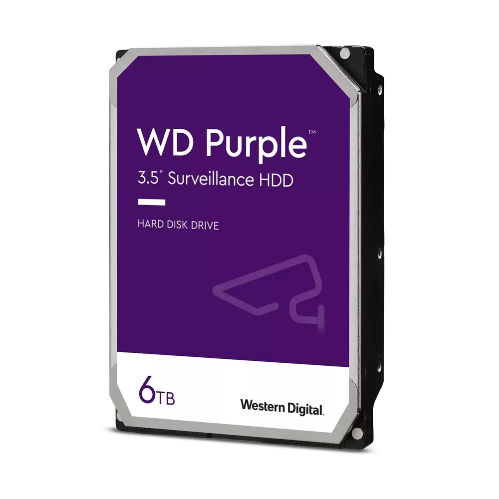 Disco Duro WD PURPLE Modelo WD64PURZ de 6TB WESTERN DIGITAL 6 TB