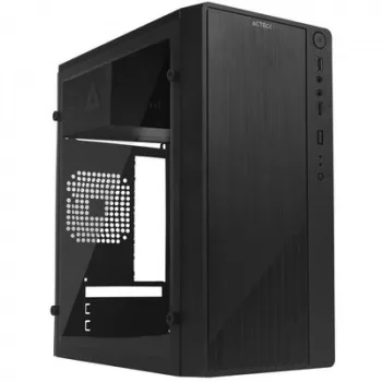 Gabinete MICRO SLIM Acteck KIOTO GC220 ESSENTIAL SERIES Factor de forma: Micro Slim M-ATX AC-933063 Negro