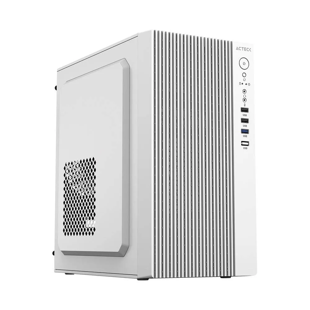 Gabinete Mini Torre Acteck ZENITH GI656 Factor: Micro Atx Blanco AC-939270