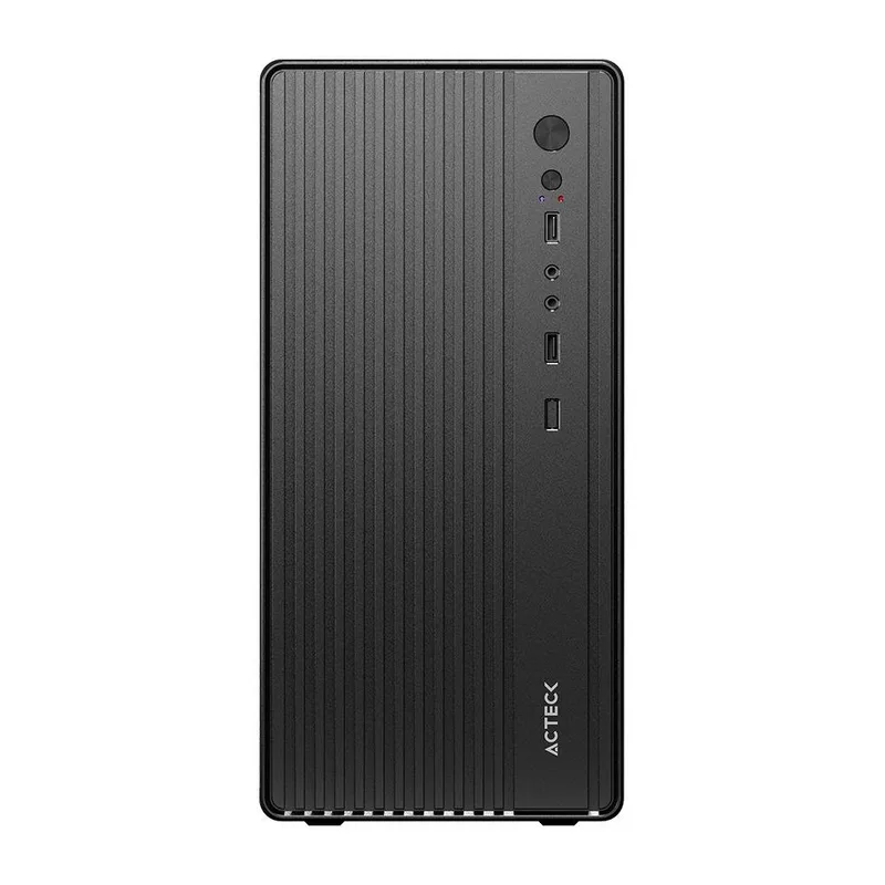 Gabinete Mini Torre PERFORMANCE MINI III GI210M ACTECK Factor Micro ATX- Mini ITX Negro AC-944588