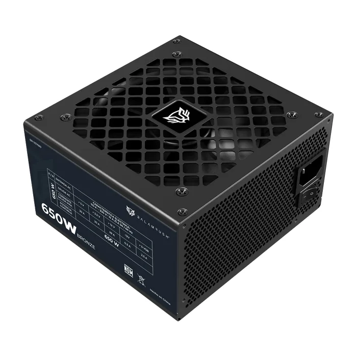 Fuente de Poder 650W 80 Plus Bronce BALAM RUSH GR BURST GR650B LEGEND SERIES 650 W BR-937689