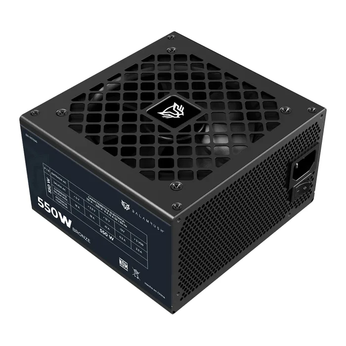 Fuente de Poder 550W 80 Plus Bronce BALAM RUSH GR BURST GR550B LEGEND SERIES 550 W BR-937696