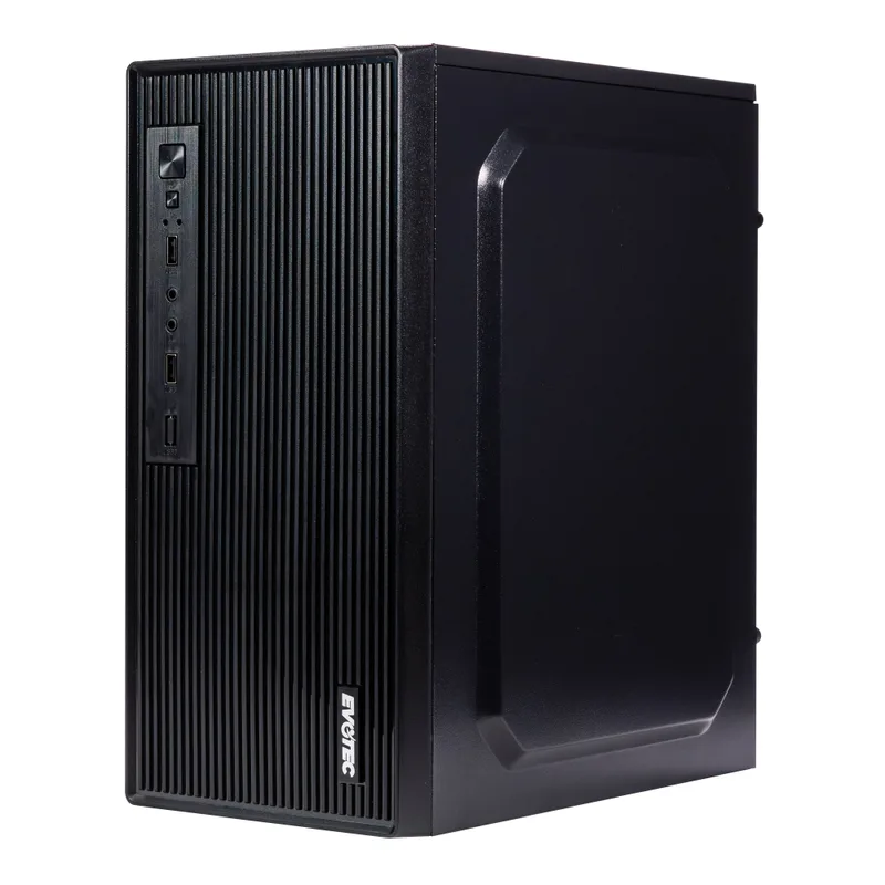 Evotec Gabinete Mini Atx Fuente 500W EV-1023 Negro