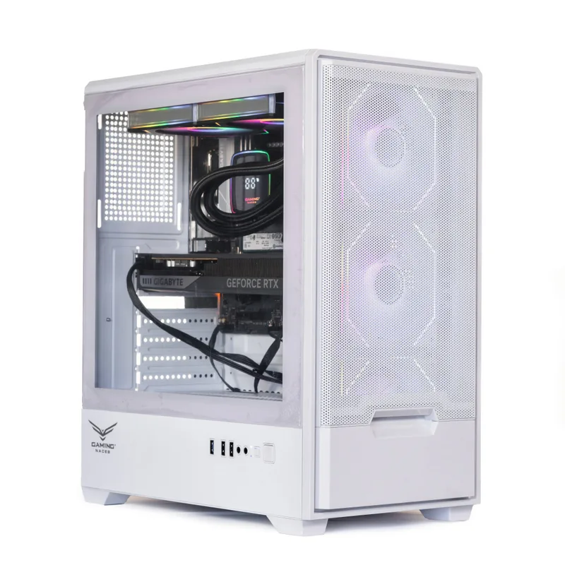 Gabinete NACEB GAMER ATX STELLA BLANCO NA-0658B Naceb Technology