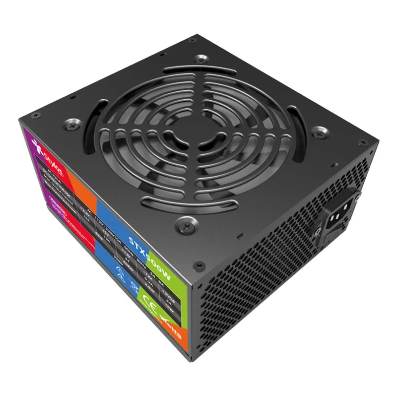 Fuente de poder Stylos 500W ATX STFPATX1B 500 W