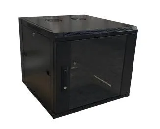 Gabinete WAM WAM-WC09UR06-A - Negro, Gabinete Para Montaje, 9UR, 19 pulgadas