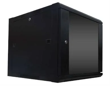 Gabinete WAM WAM-WC12UR06-A - Negro, Gabinete Para Montaje, 12UR, 19 pulgadas