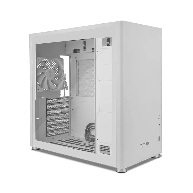 Gabinete Yeyian para PC YCM-ASHUS-01WH Blanco