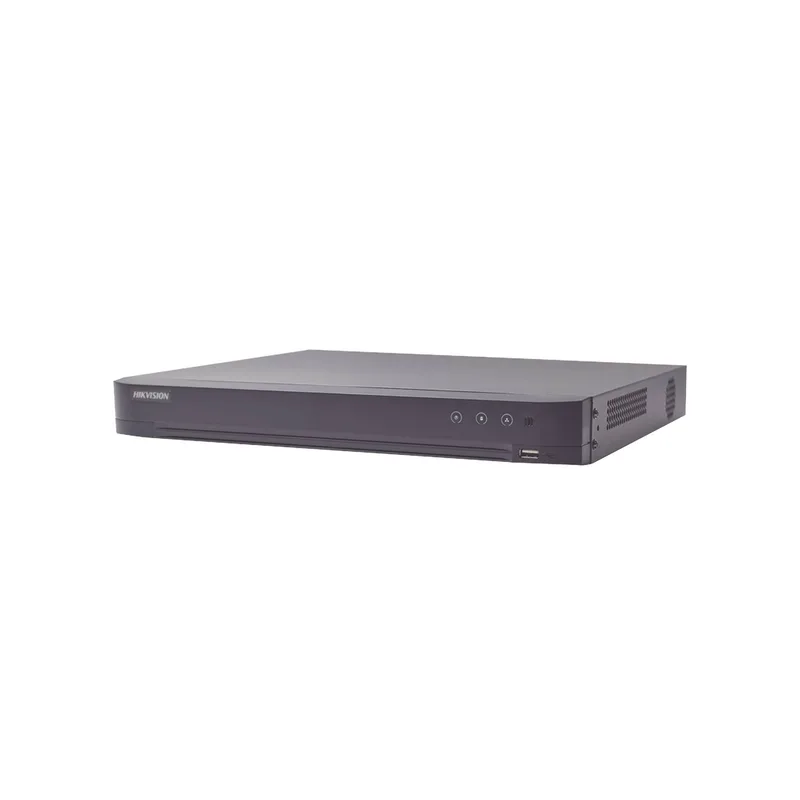 DVR 4CH TURBOHD + 4CH IP/ 8mp 4K/ Audio de dos vías por Coaxitron/ ACUSENSE/ Reconocimiento Facial/ 1 Bahía DD/ Salida de Video en 4K/ H.265+