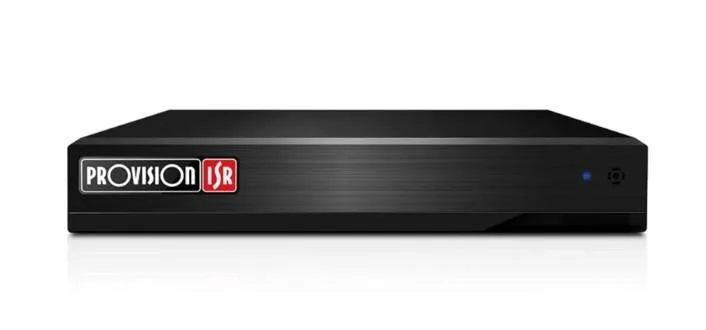 DVR Pentahibrido de 8 canales 5 MP (AHD/TVI/CVI/CVBS) + 4 CH-IP hasta 5 MP (Via red) - Dynamic Hybrid, HDD 6 TB, HDMI, H.265 PROVISION-ISR Negro
