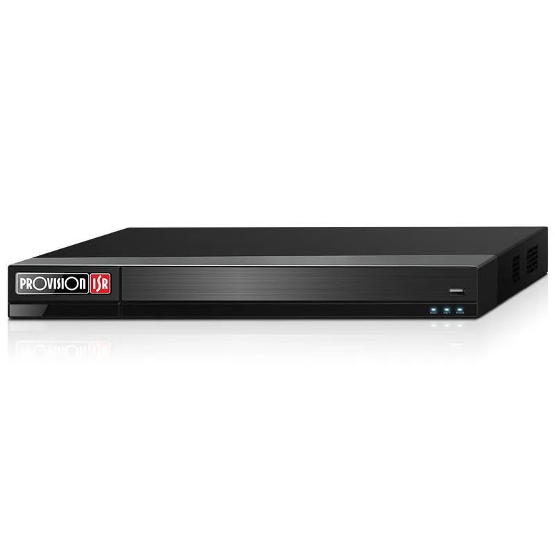 DVR de 16 canales 3k/5 MP (AHD/TVI) - 4/2 MP (AHD/TVI/CVI) + 8 CH-IP hasta 5 MP (Via red), Dynamic Hybrid, 2xHDD 8 TB, HDMI, (1U) PROVISION-ISR 2560