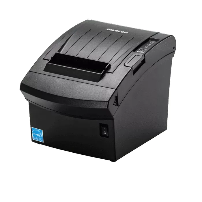 Impresora de tickets Bixolon - térmica de 3 pulgadas (80mm) Puerto USB y Ethernet, velocidad de impresión (400 mm/s) SRP-350plusV SRP-350plusVK