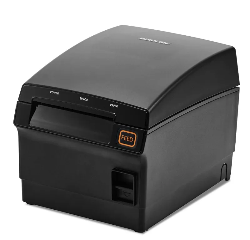 Impresora de tickets - Bixolon con puerto serial, USB y Ethernet, velocidad de impresión de 5lps (127mm/s) SRP-F310 356 mm/s SRP-F310IICOSK