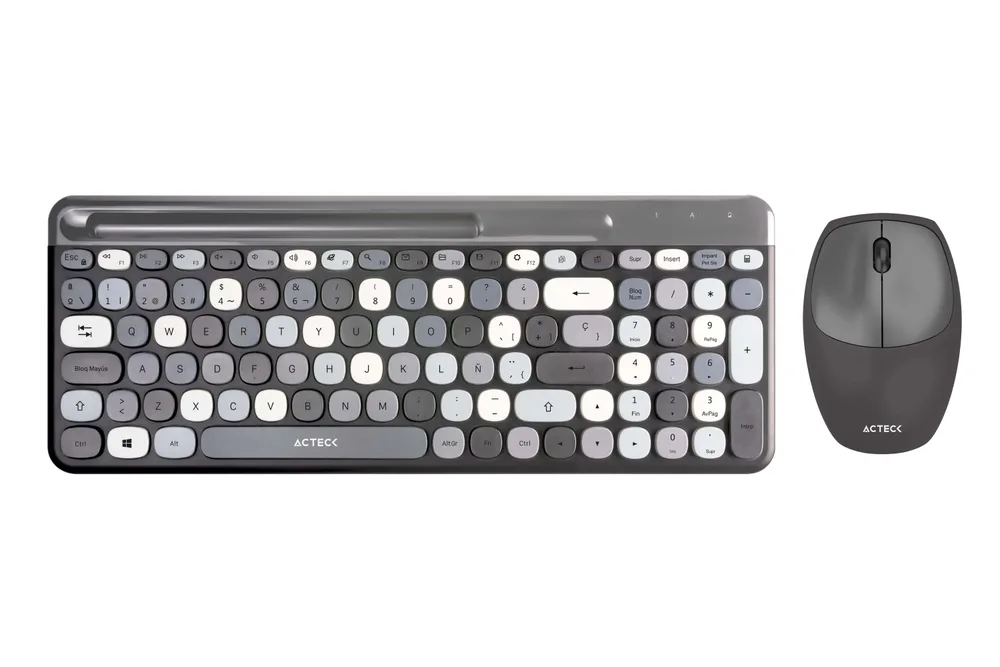 Kit Teclado y mouse Inalámbricos 2.4hz Creator Chic MK470 Advanced Series ACTECK AC-935180