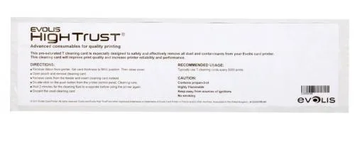 Evolis T Card Cleaning Kit - ACL004
