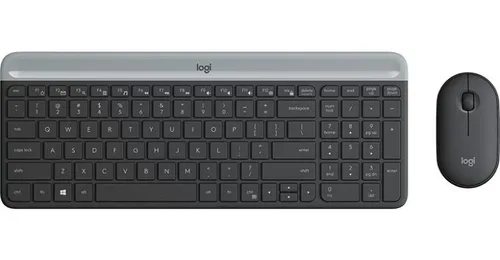 Kit teclado y mouse LOGITECH MK470 - inalámbrico Negro 920-009266