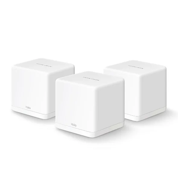 Sist. Wifi en Malla para Todo el Hogar AC1300 Halo H30G(3-PACK) con Doble Banda Y Control por Aplicación MERCUSYS
