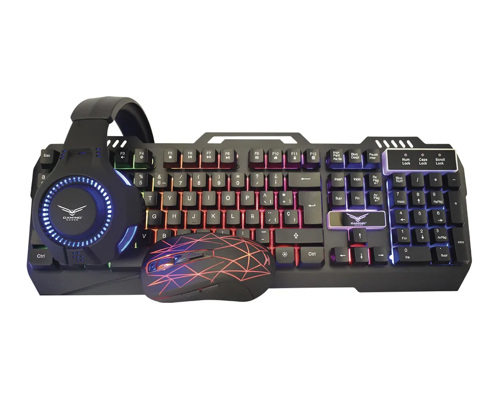 Kit Gamer Naceb Technology NA-0925 - USB, Juego, Alámbrico, 2400 DPI Naceb Gaming