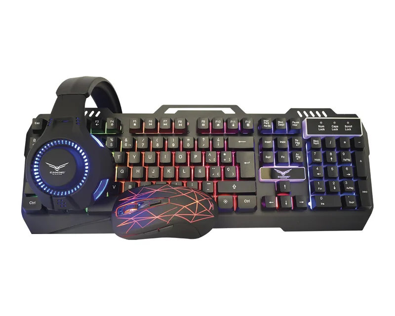 Kit Gamer Naceb Technology NA-0925 - USB, Juego, Alámbrico, 2400 DPI Naceb Gaming
