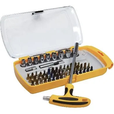Kit de Herramientas - Desatornilladores C/Extensión, 58 Pzs BROBOTIX 651978 Amarilla
