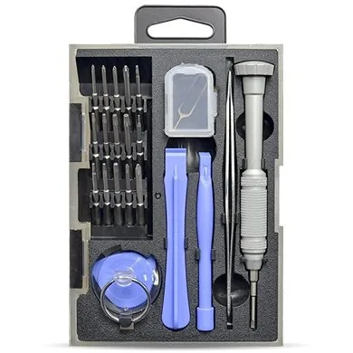 Kit de Herramientas P/Laptops y Celulares 24 pzs 651961 BROBOTIX Gris