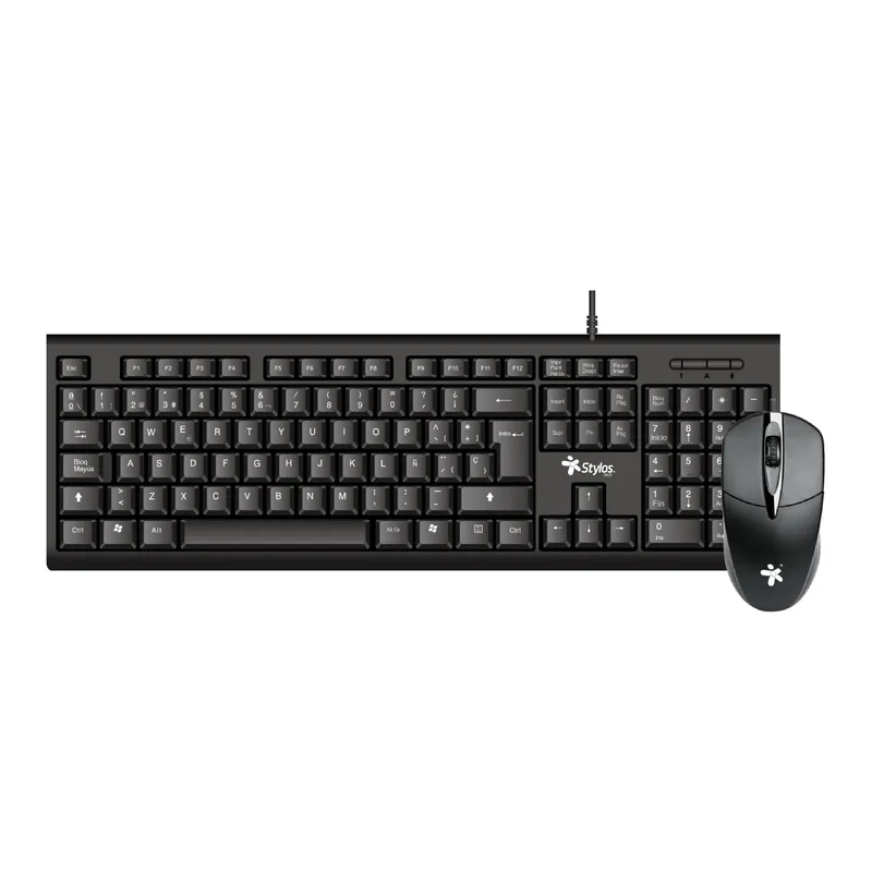 Kit Alambrico Stylos. STPKTM4B Negro