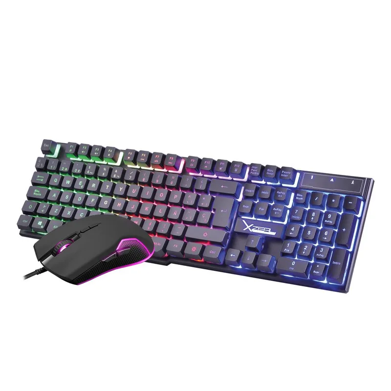 Kit TECLADO Y MOUSE GAMER XST201. XSKTALRW1B Xzeal XZKTALRW1B 3200 DPI