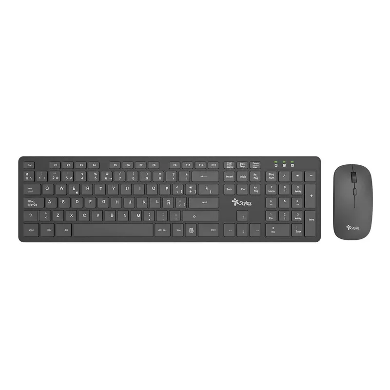Kit Inalambrico 2 en 1 Stylos STPKTM5B 1600 DPI