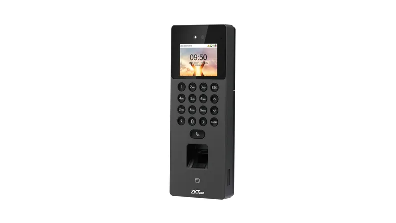 ZKTECO SenseFace2A - Control Acceso y Asistencia - Autenticación Facial 1500, Huella Digital 3000, Tarjeta ID 125 (3000), 150, 000 Eventos, TCP/IP y