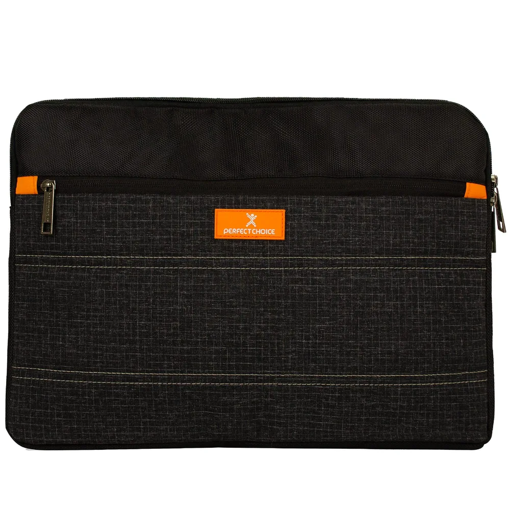 Funda para Laptop 15-17 Pulgadas Material Resistente Diseño Moderno Glitch Color Negro | PERFECT CHOICE PC-084327