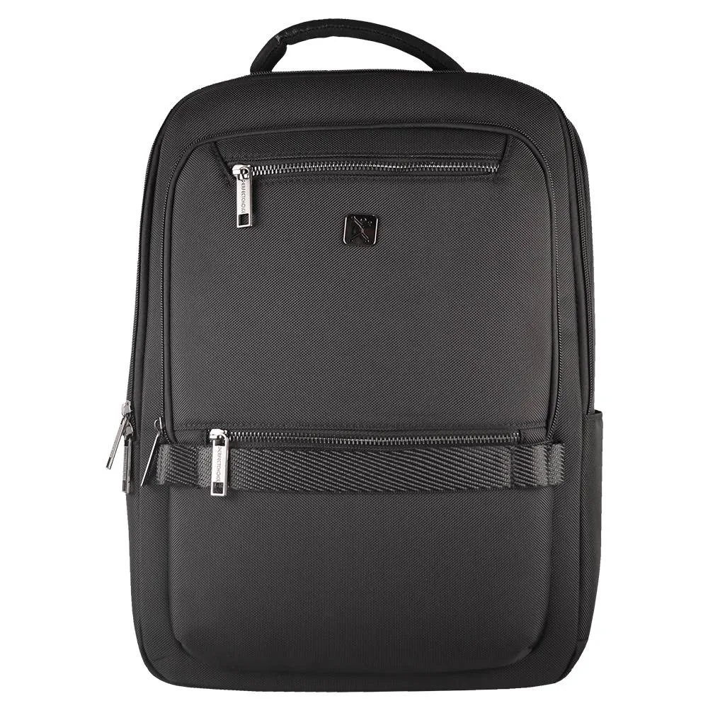 PC-084464 Mochila ejecutiva para laptop diseño Slim Modelo Lusso | PERFECT CHOICE Negro