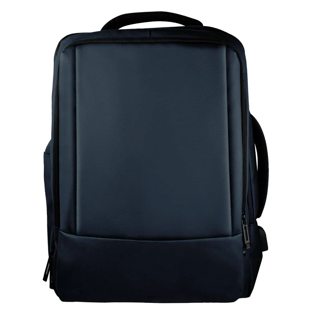 PC-084358 Mochila Expandible para Laptop 15.6 Pulgadas Resistente al Agua Modelo Tundra Color Azul | PERFECT CHOICE