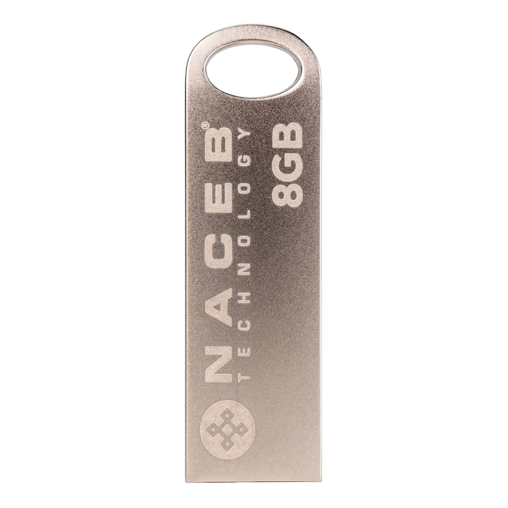 Memoria Naceb Capacidad 8 GB Usb Interfaz Usb a 2.0 Naceb Technology 8 GB SNTU-008