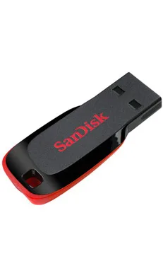 Memoria USB SANDISK Unidad flash USB CRUZER BLADE - Rojo, 32 GB, USB 2.0 SDCZ50-032G-B35